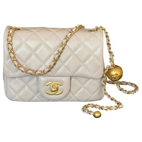 mini pearl crush chanel|Chanel mini flap bag size.